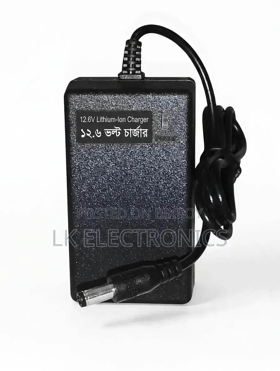 12.6V 2A Lithium Battery Charger With DC Plug (szYB-12620)