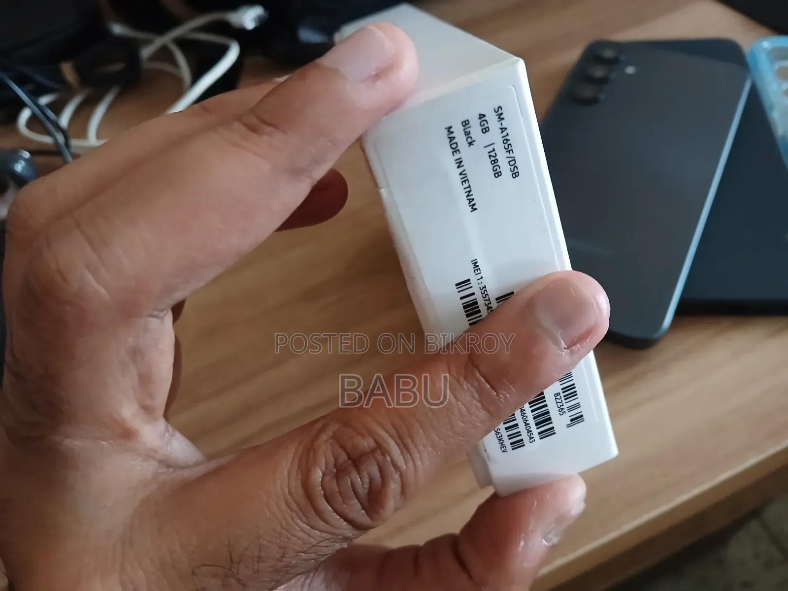 নতুন স্যামসাং গ্যালাক্সি এ১৬ ১২৮ জিবি ব্ল্যাক