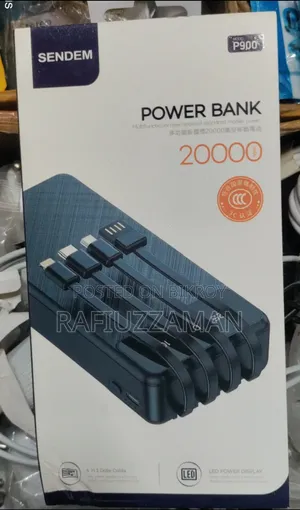 সেন্ডেম মডেল: পি৯০৯ (বিল্ট-ইন ৪-ইন-১ ক্যাবল)