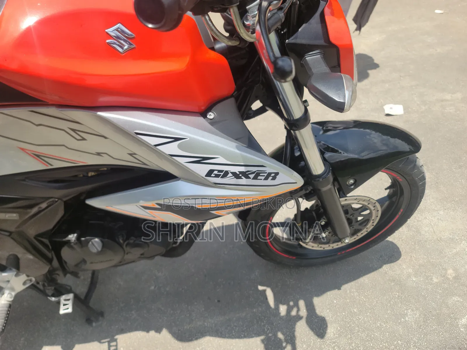 সুজুকি জিক্সার ২০২৪ অরেঞ্জ