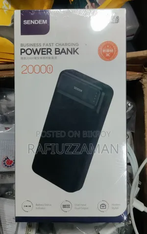 SENDEM বিজনেস ফাস্ট চার্জিং পাওয়ার ব্যাংক