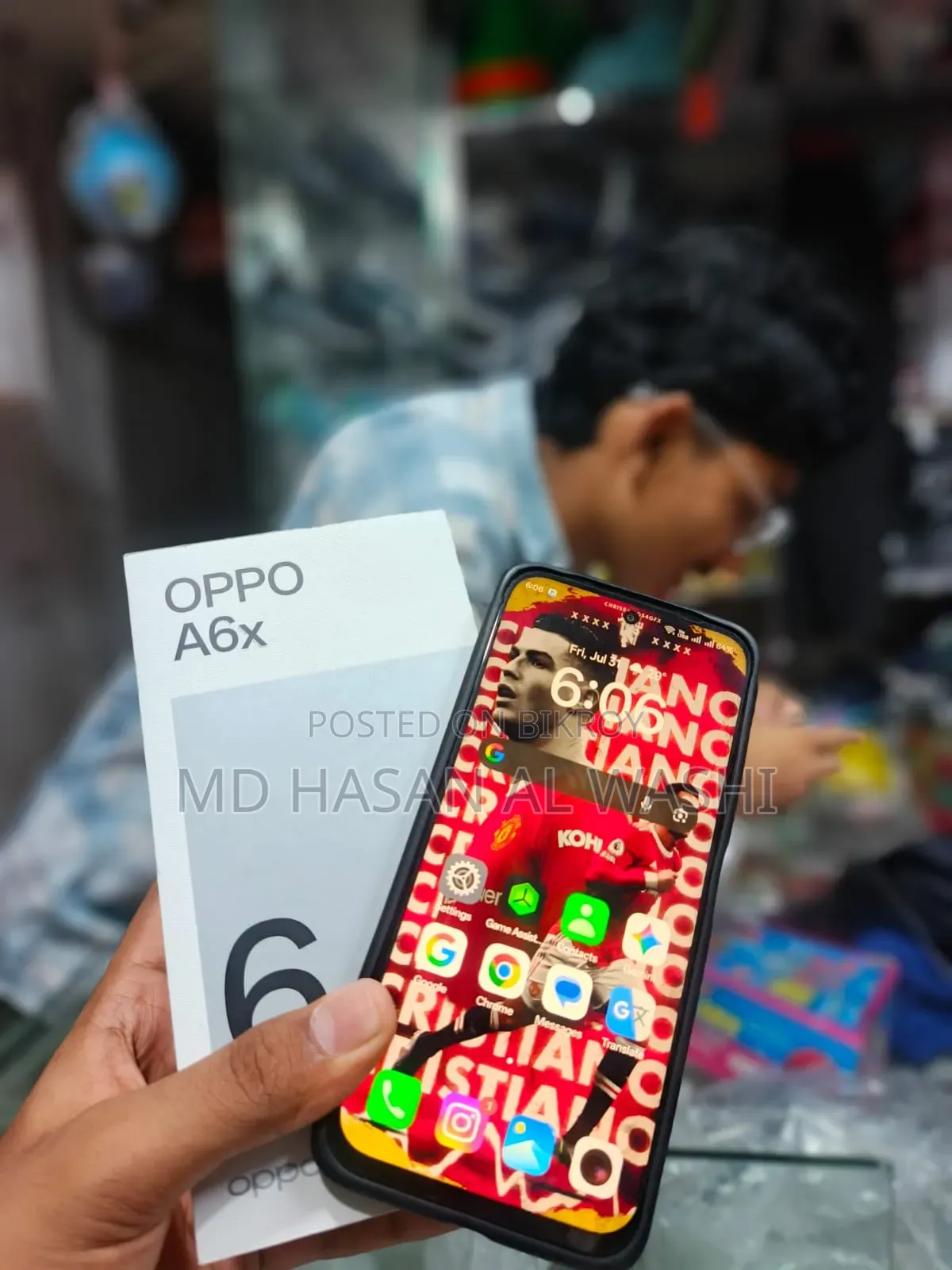 Oppo A6x 128 GB Purple