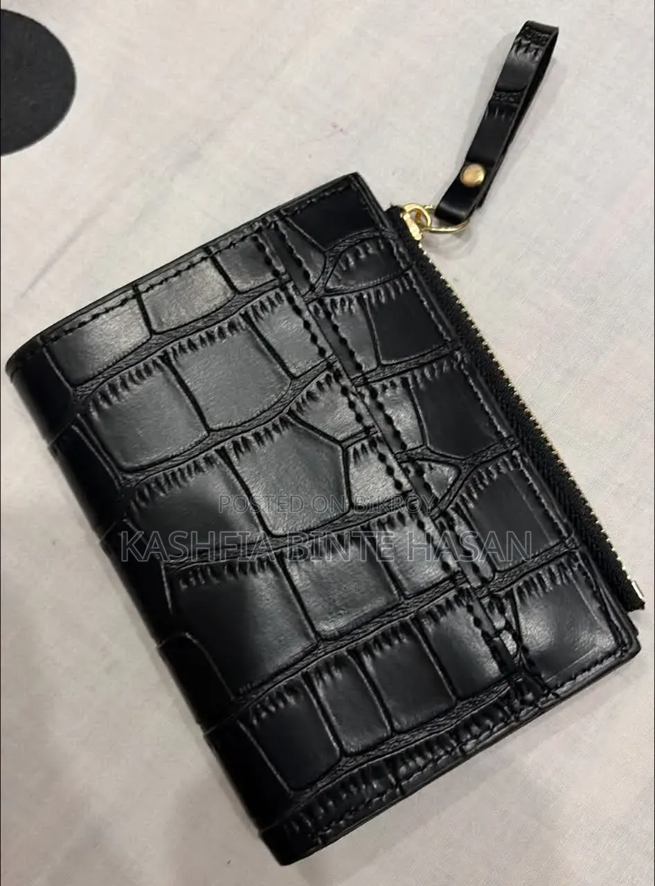 Black Leather Wallet