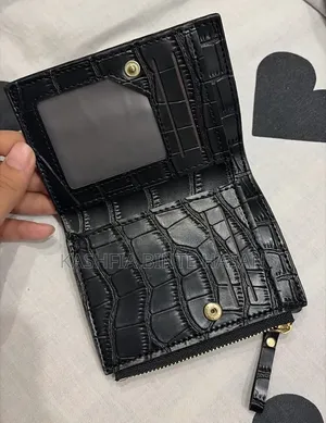 Black Leather Wallet