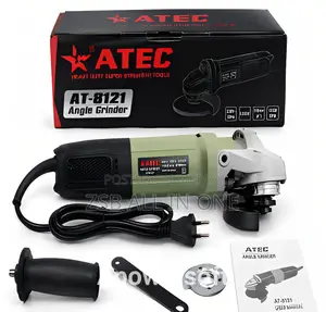 ATEC (AT-৮১২১) ১০০ মিমি হেভি ডিউটি অ্যাঙ্গেল গ্রাইন্ডার মেশিন ১২০০ডব্লিউ