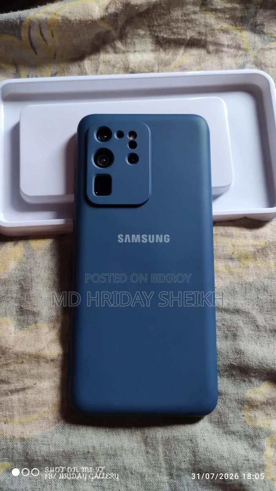 Samsung Galaxy S20 Ultra 5G 256 GB Silver