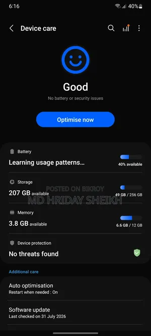 Samsung Galaxy S20 Ultra 5G 256 GB Silver