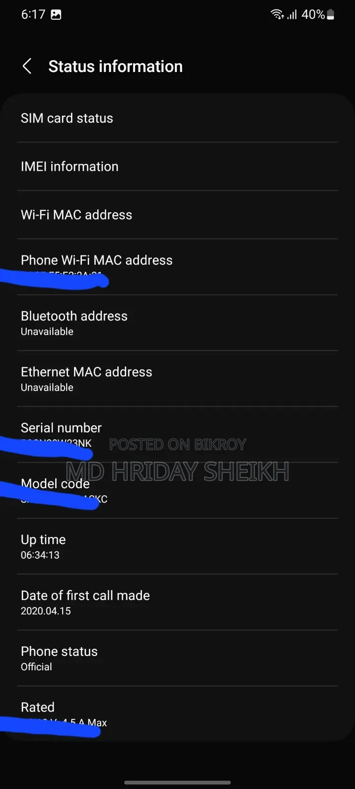 Samsung Galaxy S20 Ultra 5G 256 GB Silver