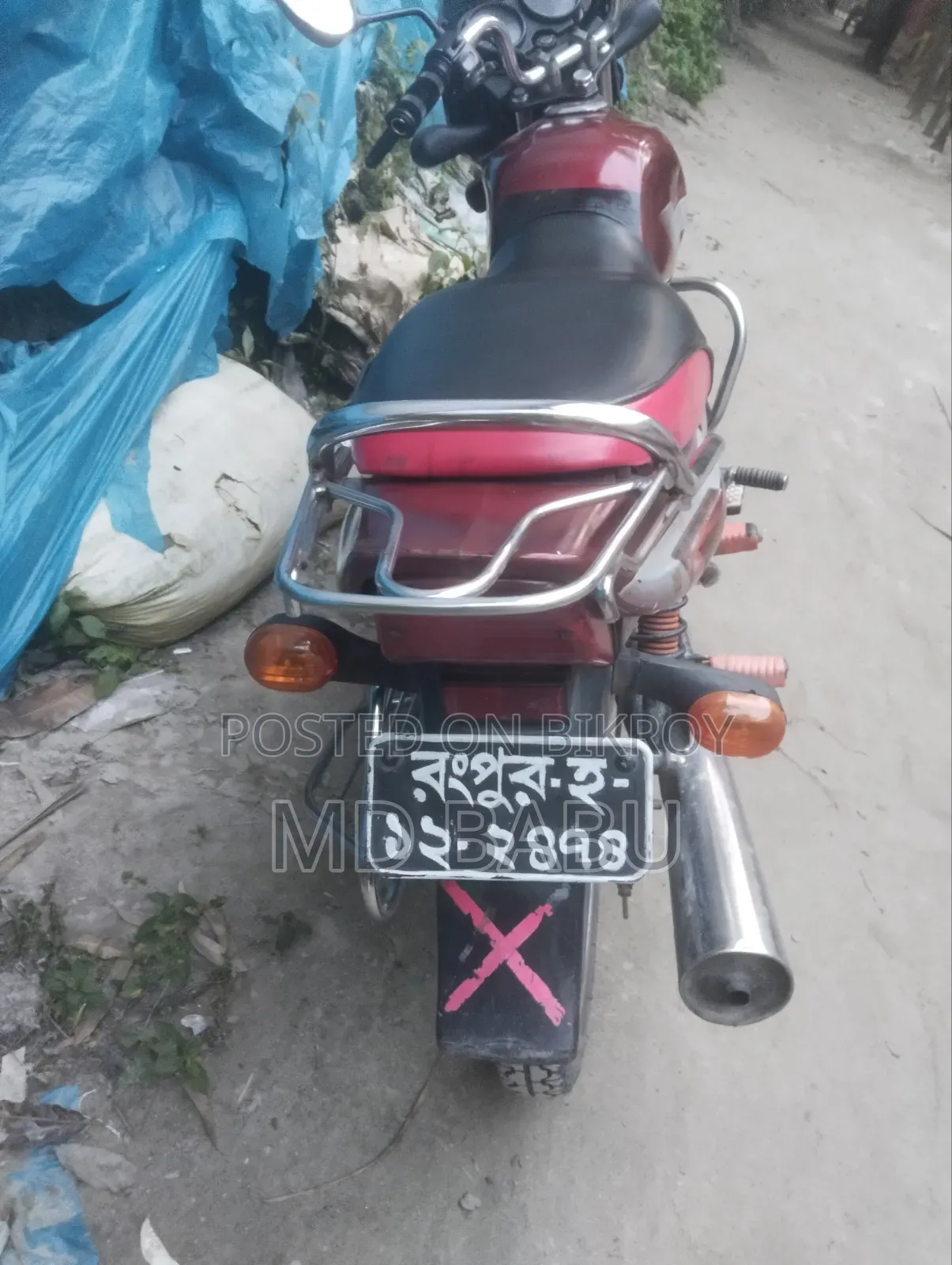 Bajaj CT 100 2011 Red