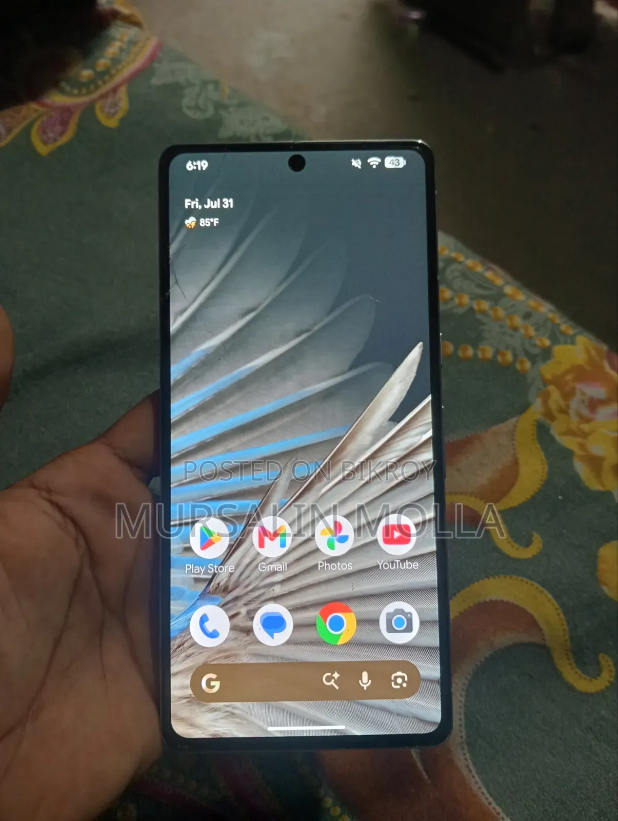 Google Pixel 7 Pro 128 GB White