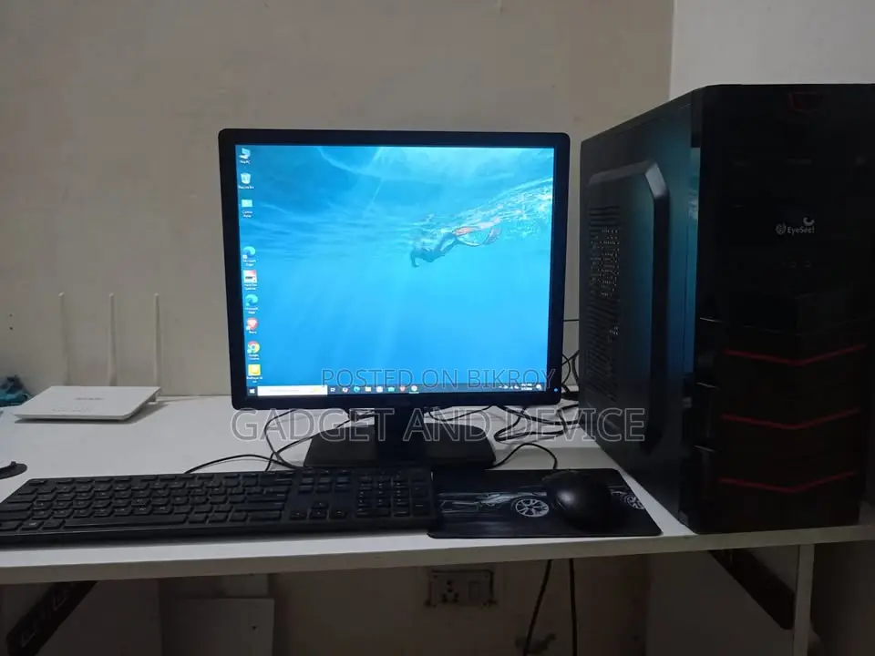 Desktop Computer 4GB RAM Intel Core i3 128GB SSD