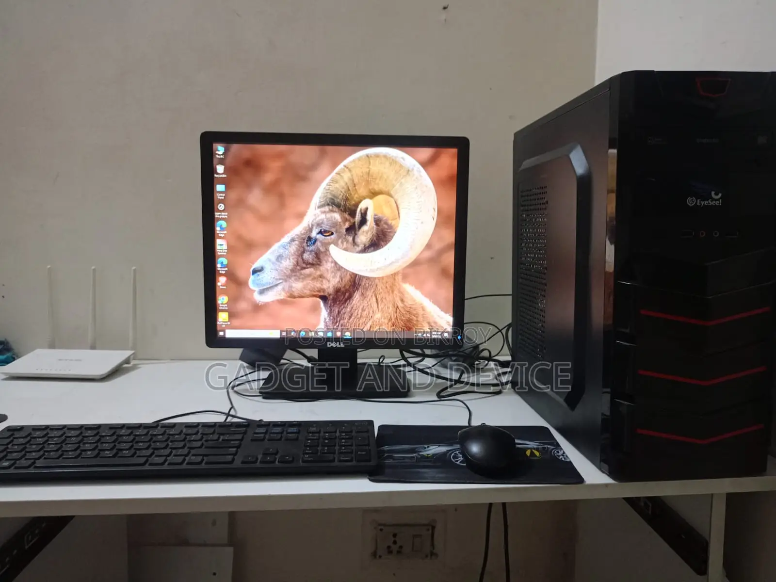 Desktop Computer 4GB RAM Intel Core i3 128GB SSD