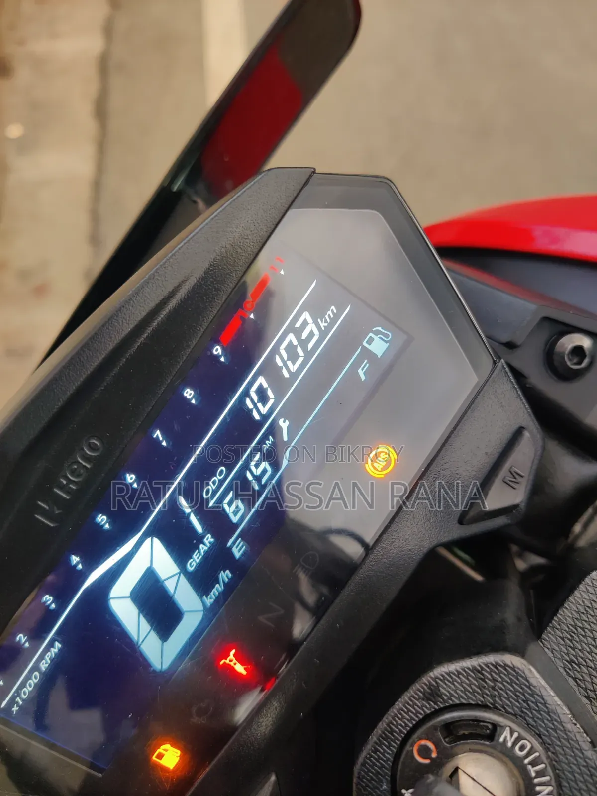 New Hero Xtreme 125R 2025 Red