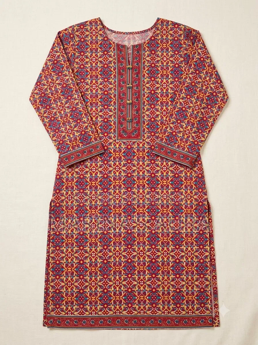 Pure cotton three-piece.
