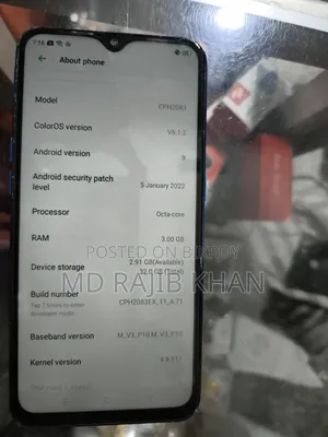 Oppo A12 32 GB Blue