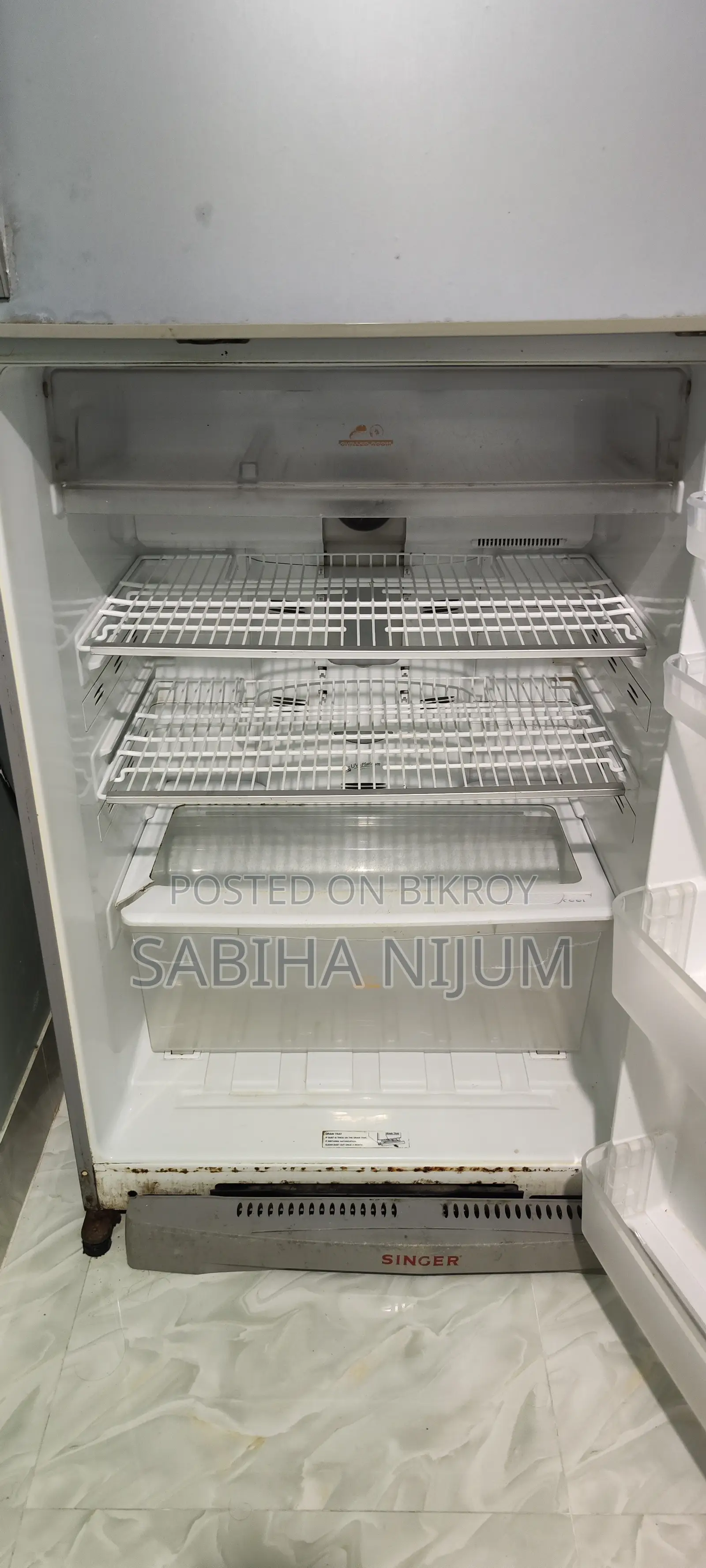 Singer Double Door Fridge