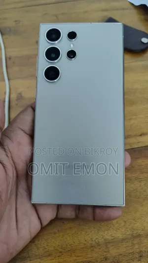 স্যামসাং গ্যালাক্সি এস২৪ আল্ট্রা ২৫৬ জিবি সিলভার