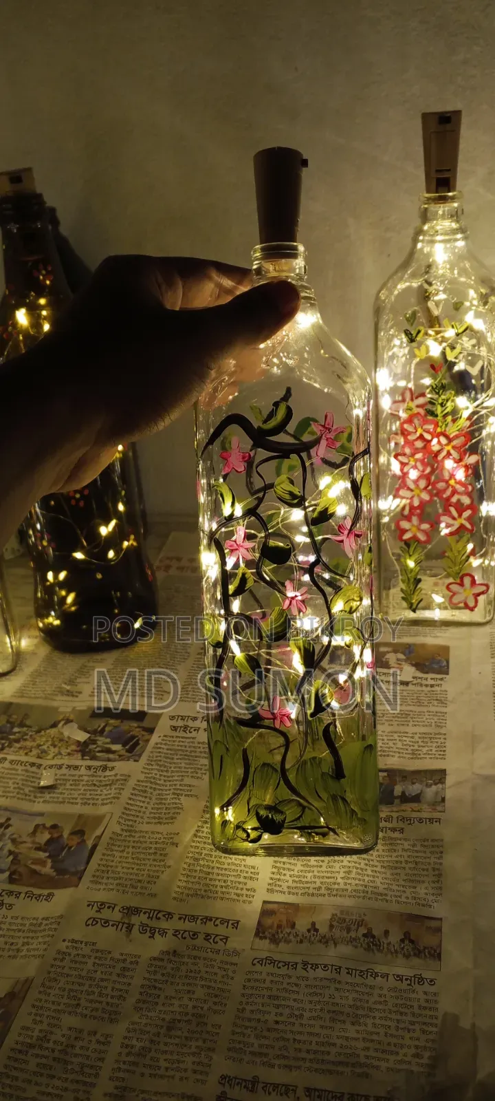 Bottle Lamp
