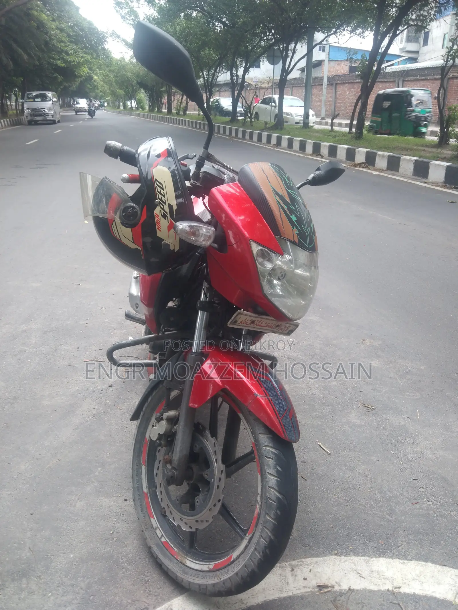 টিভিএস আপাচে আরটিআর ১৬০ টুভি ২০১২ রেড
