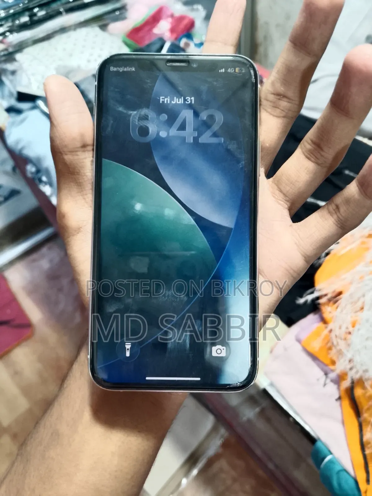অ্যাপল আইফোন ১১ প্রো ২৫৬ জিবি সাদা