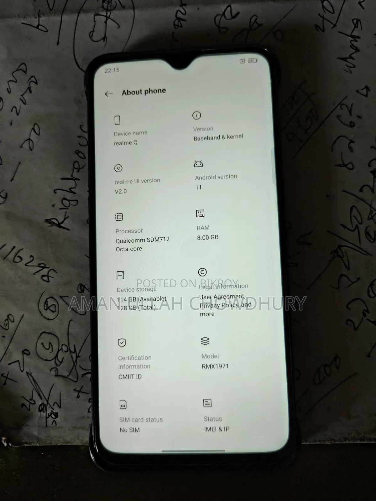 Realme 5 Pro 128 GB Blue