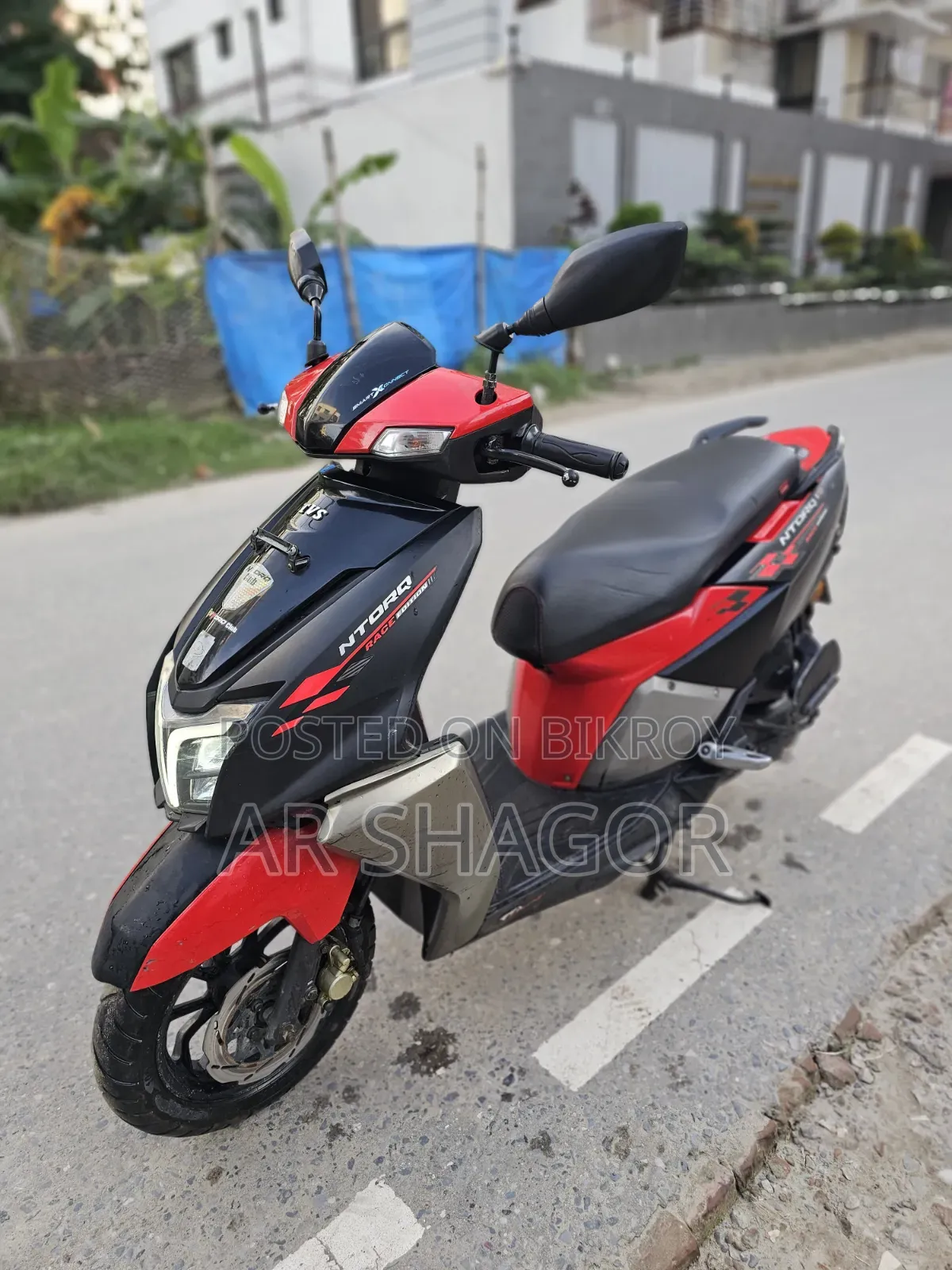TVS Ntorq 125 2021 Red