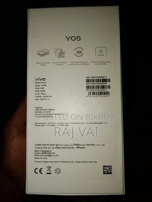 নিউ ভিভো ওয়াই০৫ ৬৪ জিবি ব্ল্যাক