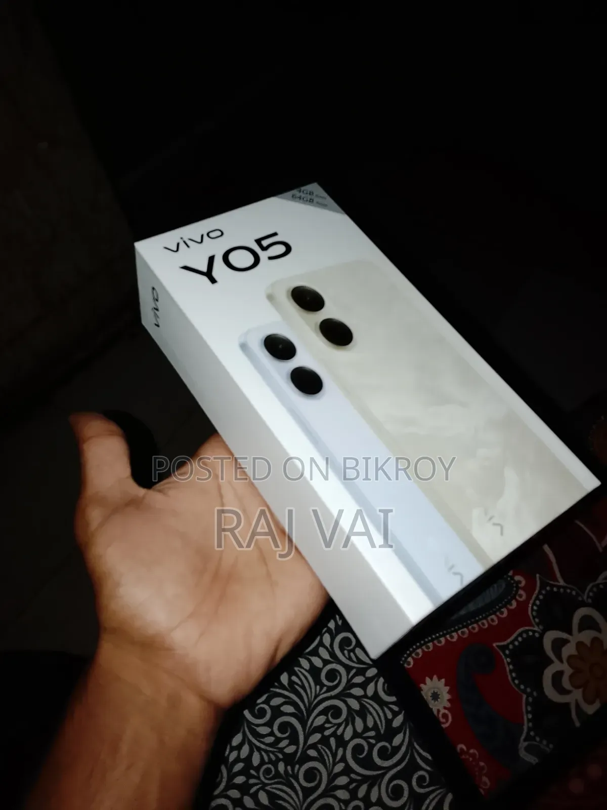 নিউ ভিভো ওয়াই০৫ ৬৪ জিবি ব্ল্যাক