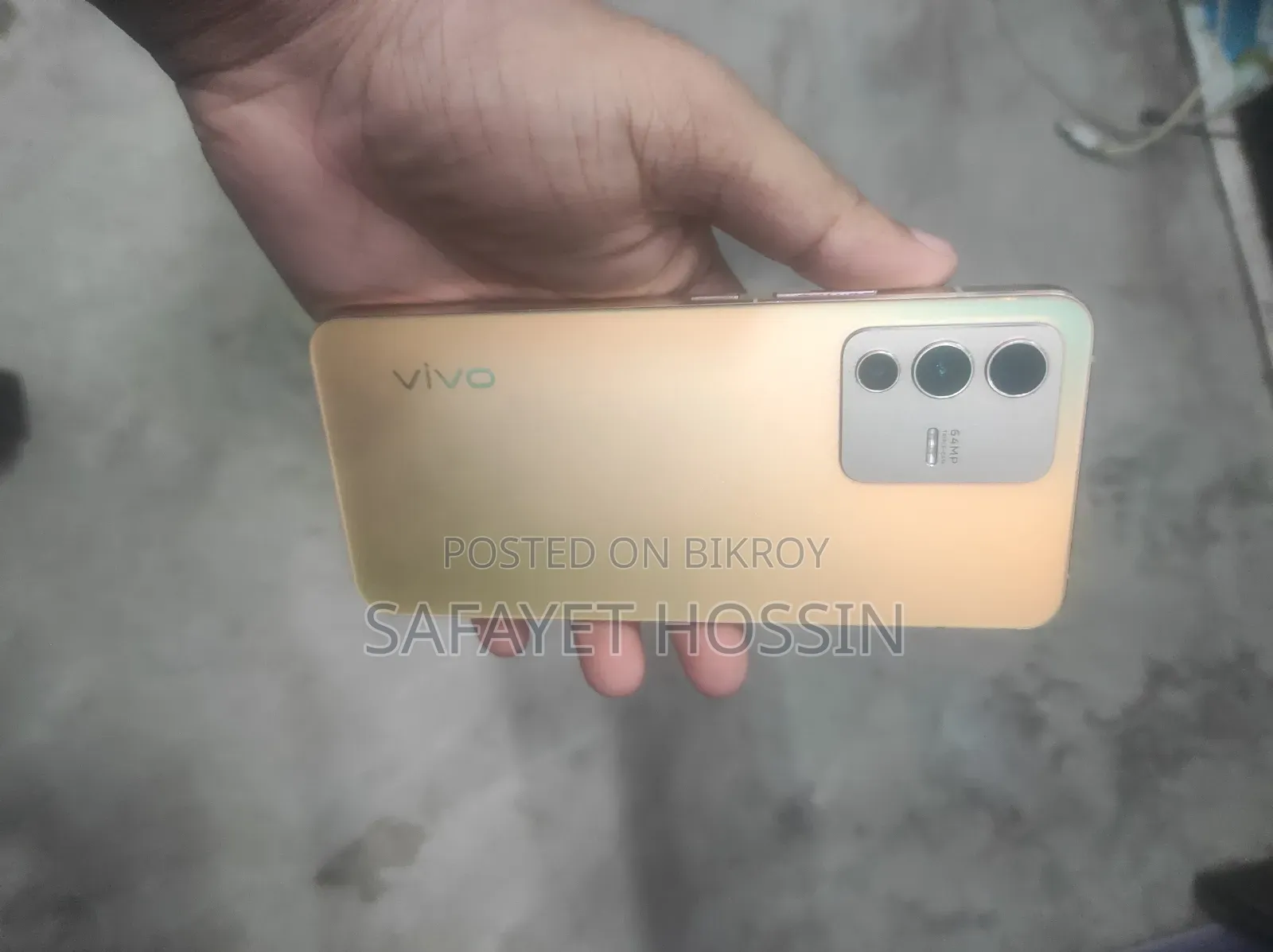 ভিভো ভি২৩ ১২৮ জিবি রোজ গোল্ড