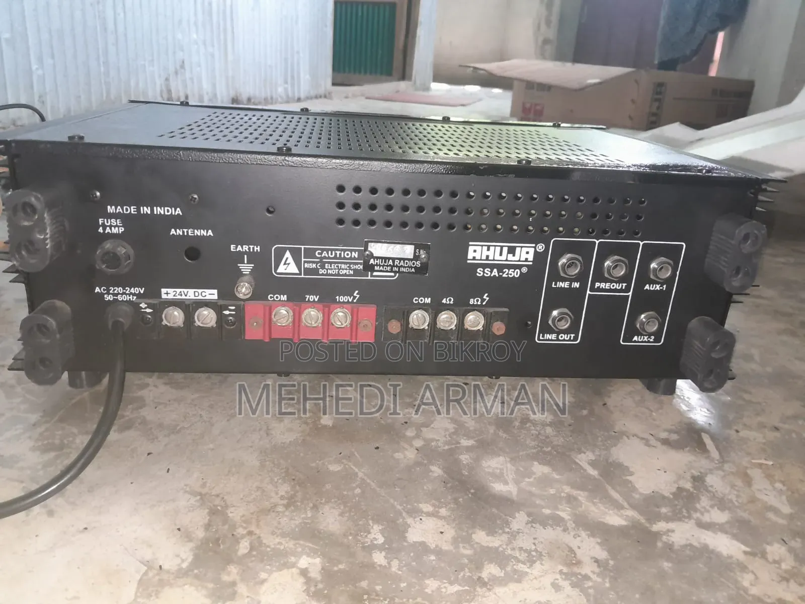4 Horn Speakers (30W Driver Unit) For Sale | Full Fresh Condition