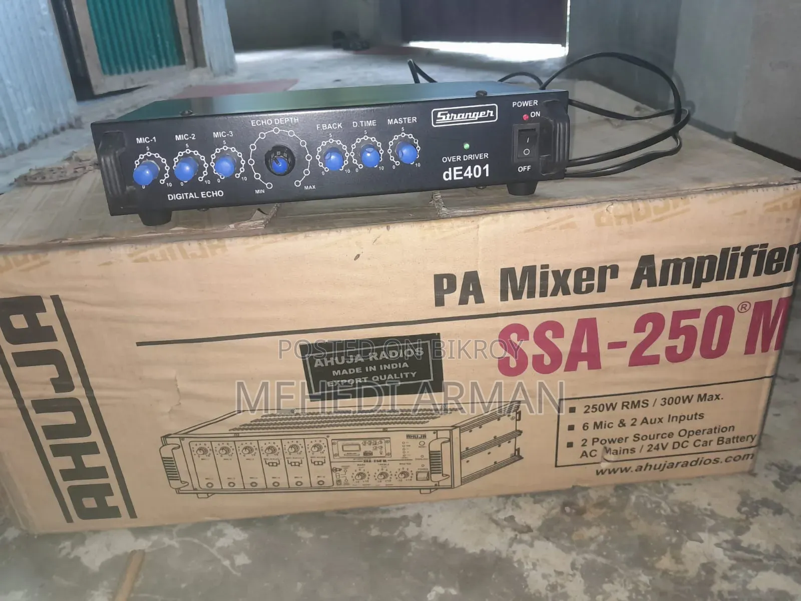 4 Horn Speakers (30W Driver Unit) For Sale | Full Fresh Condition