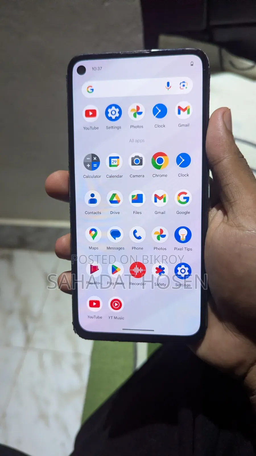 গুগল পিক্সেল ৪এ ১২৮ জিবি ব্ল্যাক