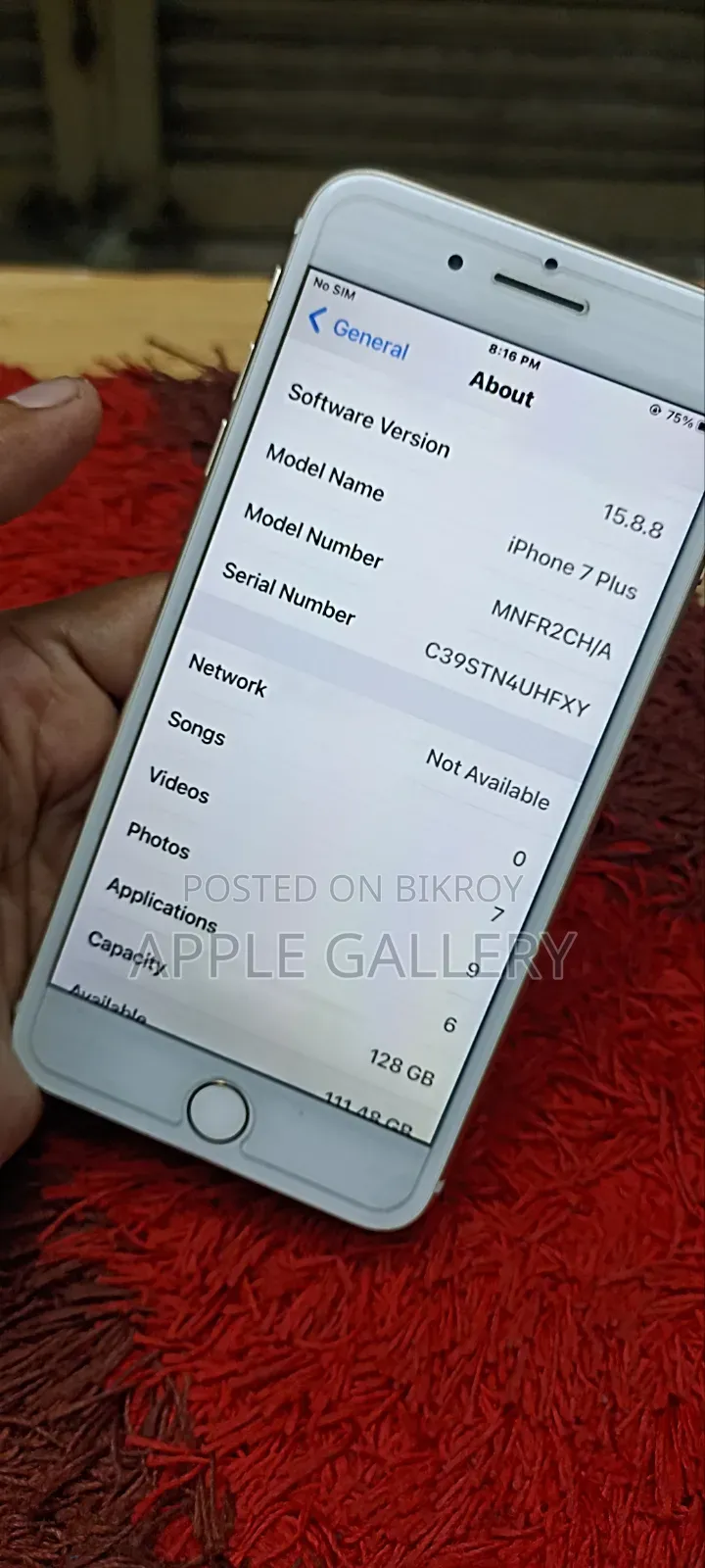 Apple iPhone 7 Plus 128 GB Gold