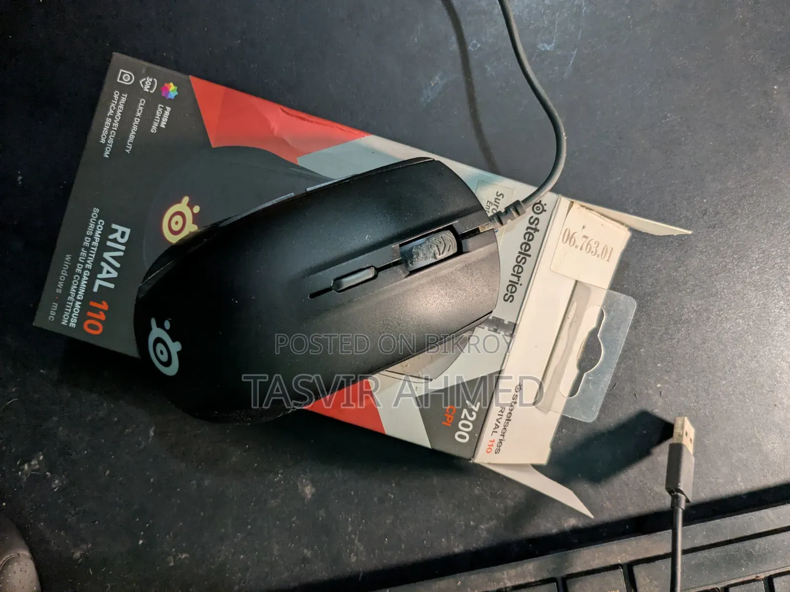 Steel Series Rival 110 RGB Gaming Mouse