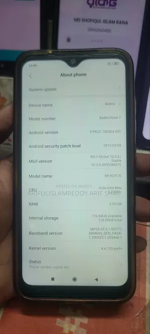 Xiaomi Redmi Note 7 128 GB White