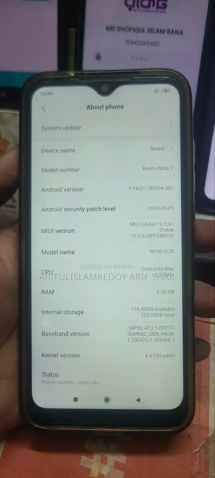 Xiaomi Redmi Note 7 128 GB White