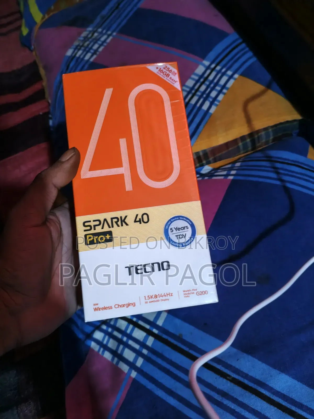 Tecno Spark 40 Pro+ 256 GB Gray