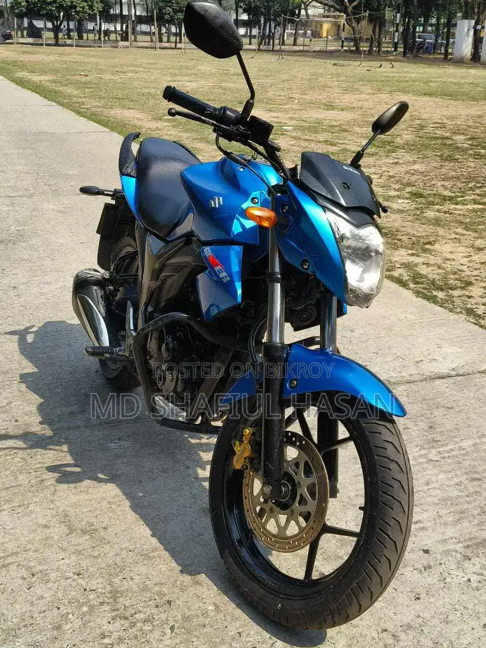Suzuki Gixxer 2015 Blue