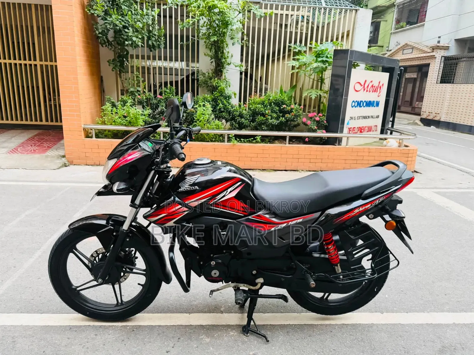 Honda Shine SP 2020 Black
