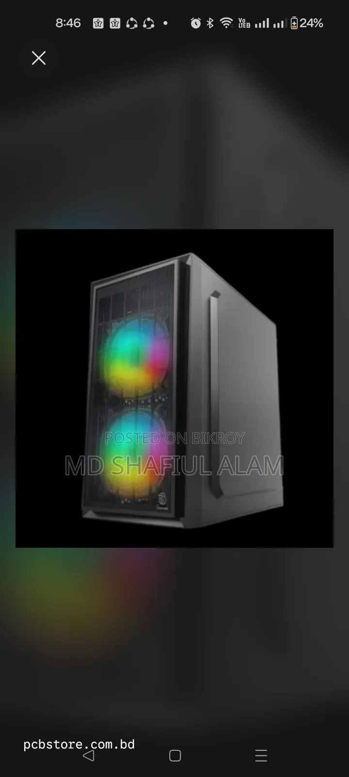 Desktop Computer 16GB Intel Core i5 SSD 512GB