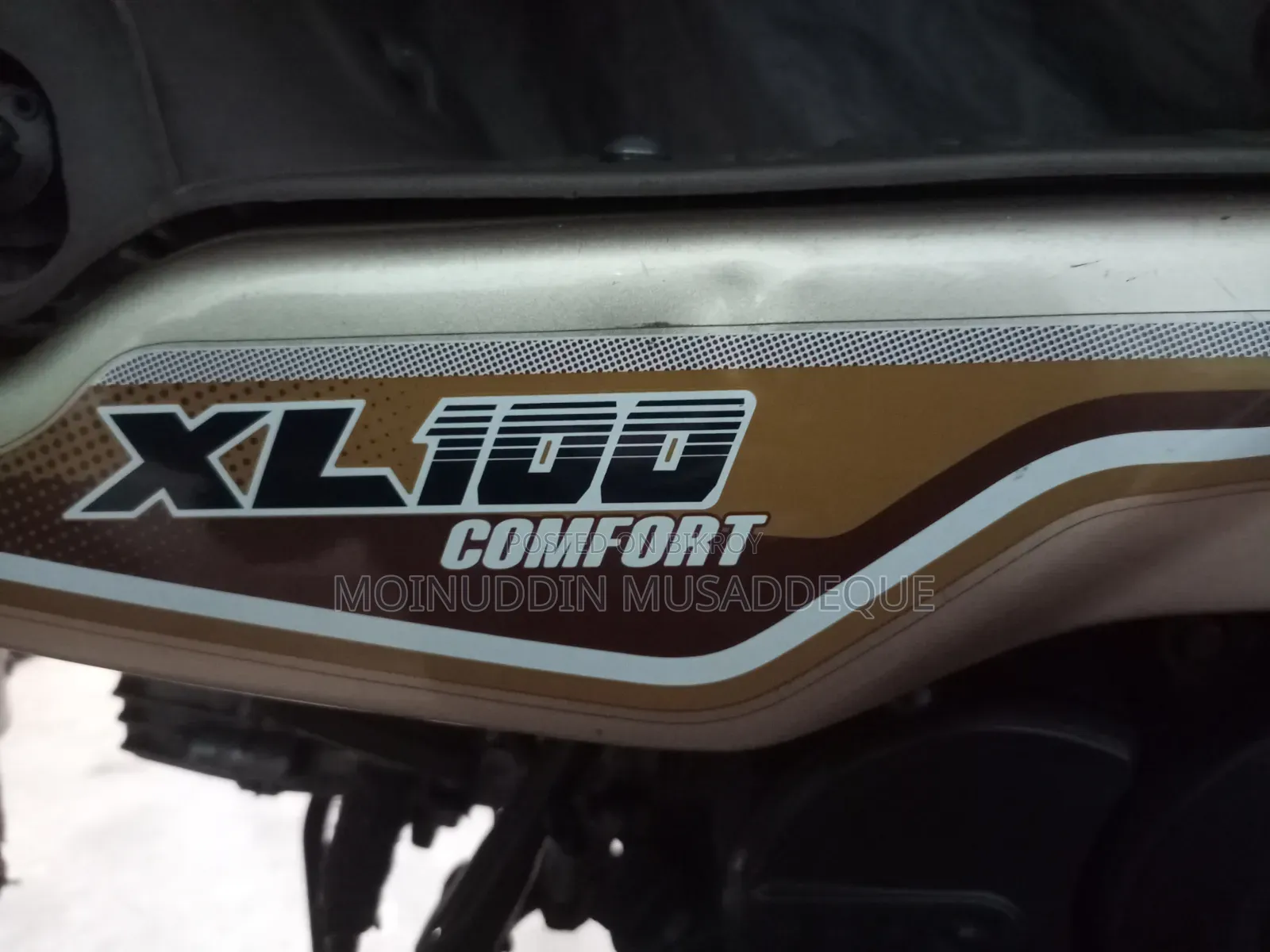 TVS XL 100 Comfort 2022 Gold