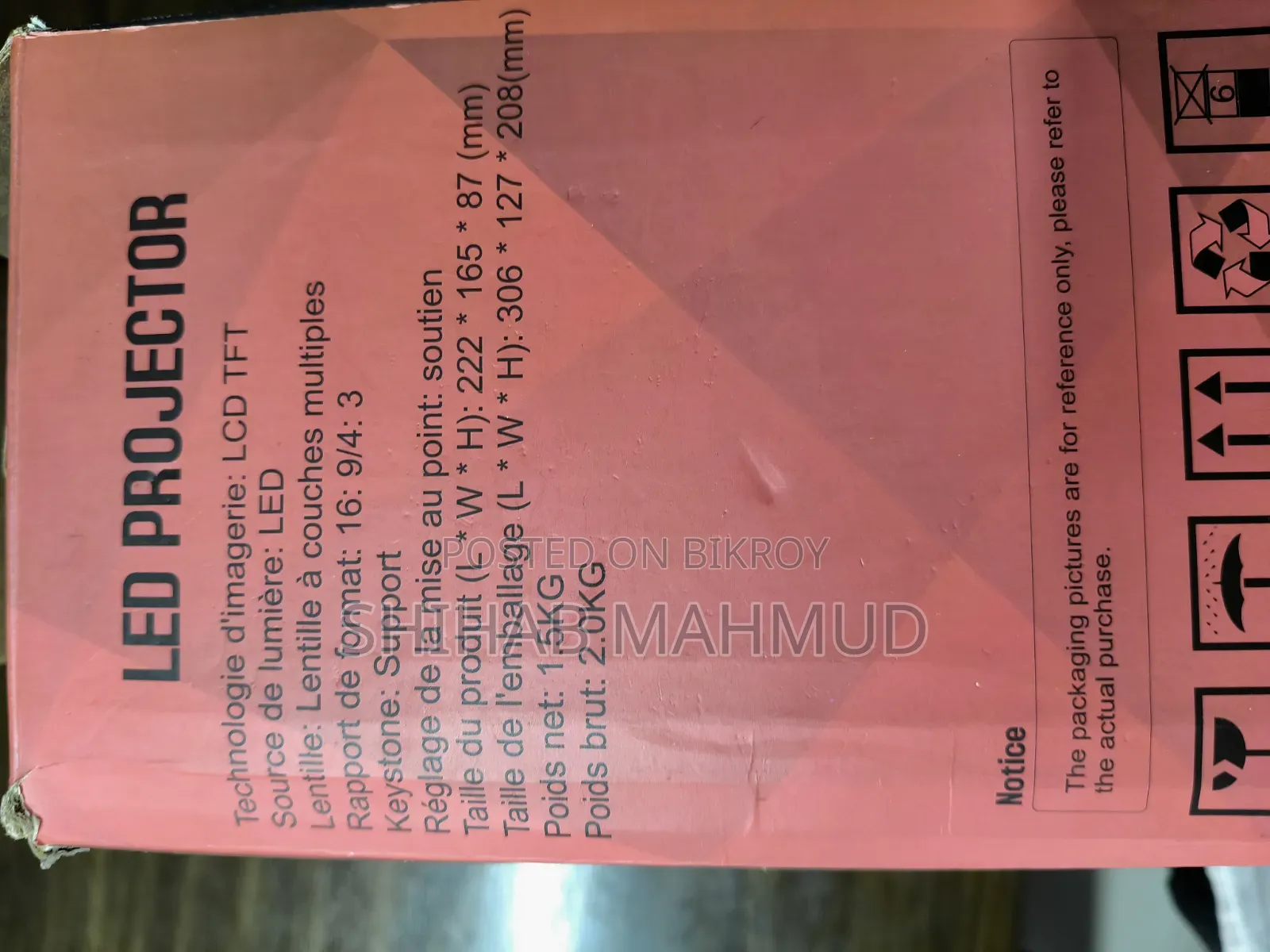 LED Projector HD Cheerlux C9