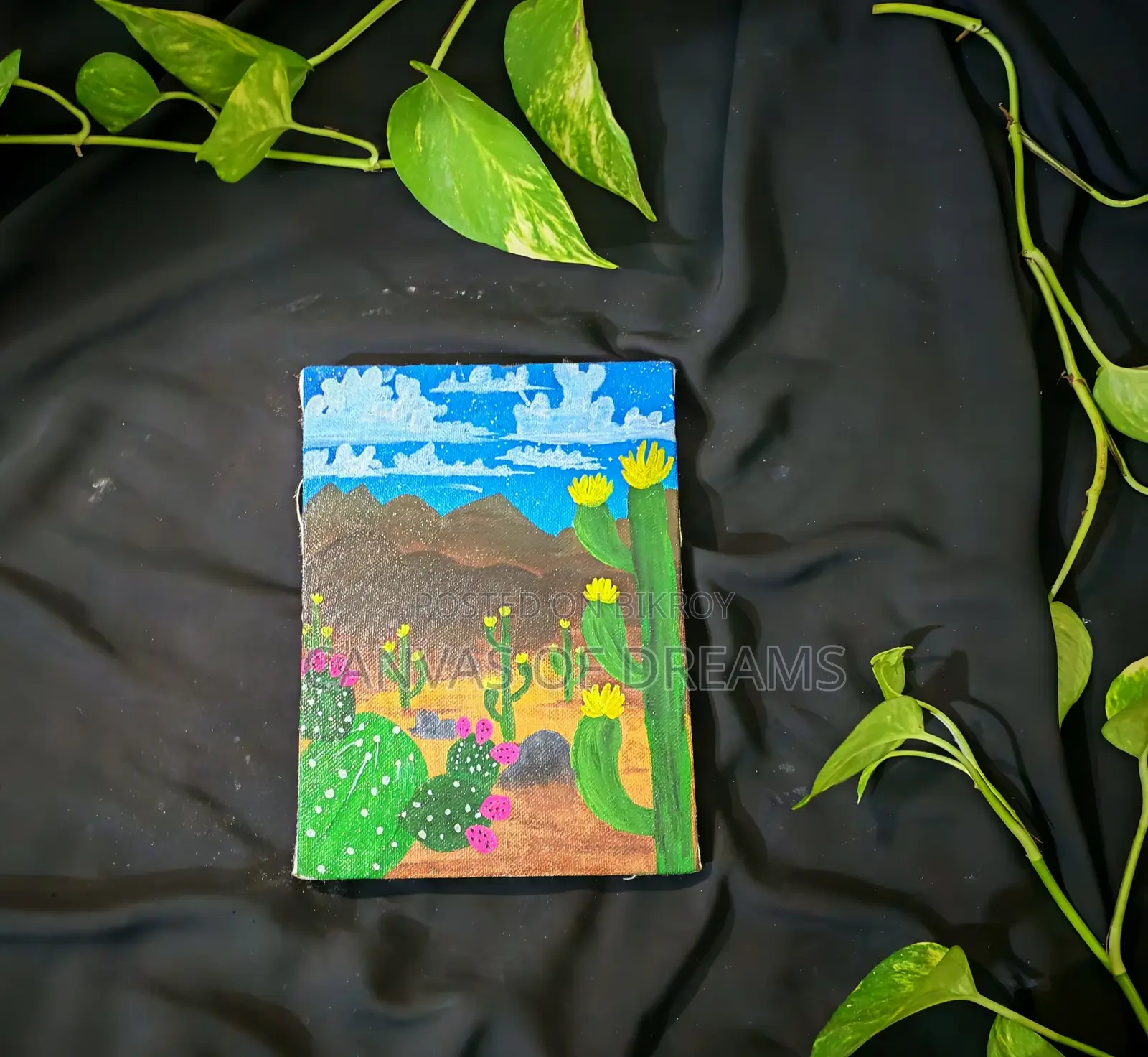 Acrylic Color Paint on Canvas