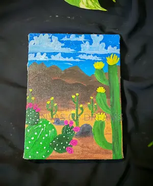 Acrylic Color Paint on Canvas