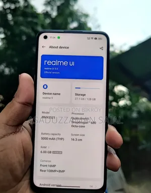 Realme 9 128 GB Black