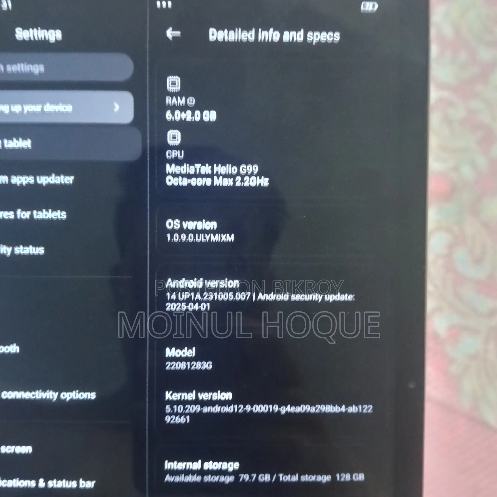Xiaomi Redmi Pad 128 GB Black