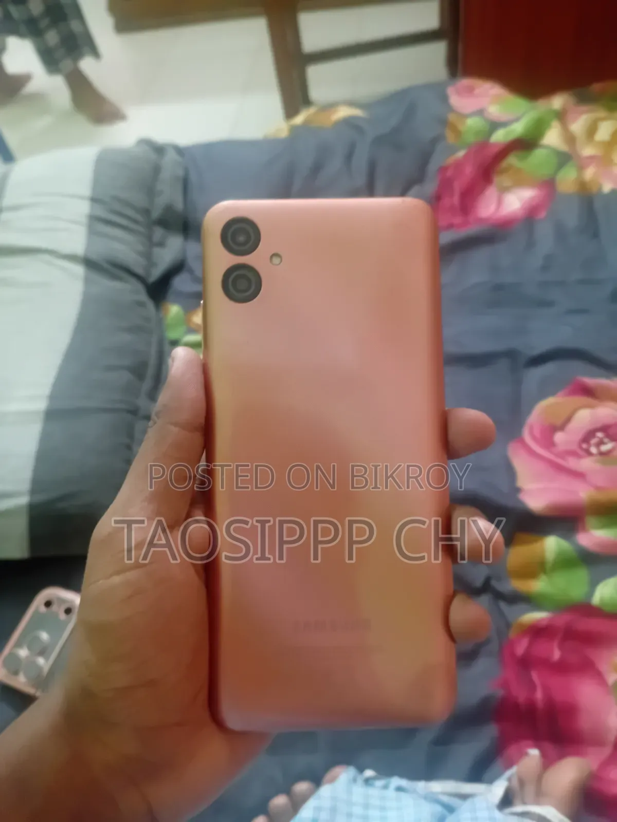 স্যামসাং গ্যালাক্সি এ০৪ ৩২ জিবি গোলাপি