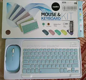 Nadra Wireless Rechargeable Mouse Keyboard Combo (Blue)