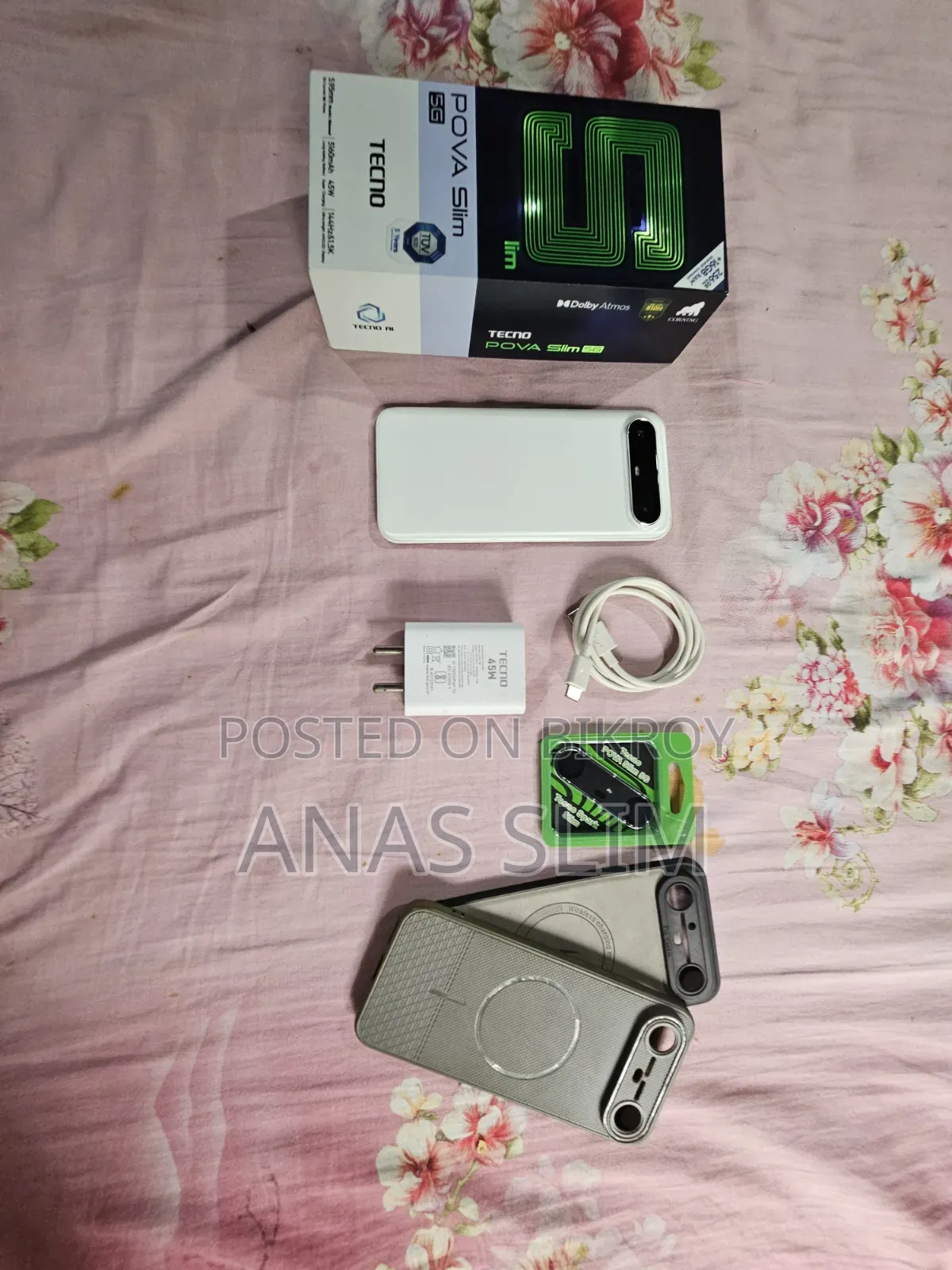 Tecno Pova Slim 5G 256 GB White
