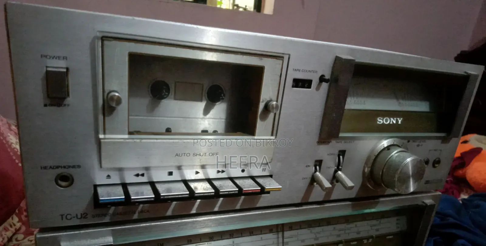 সনি স্টেরিও ক্যাসটে ডেকের